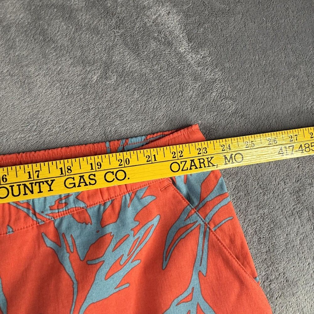 The North Face Shorts Womens 3X Orange Class V FlashDry Tropical Print NF0A81W2 - Picture 11 of 15